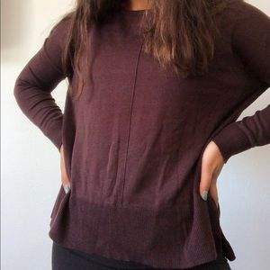 Maroon soft sweater